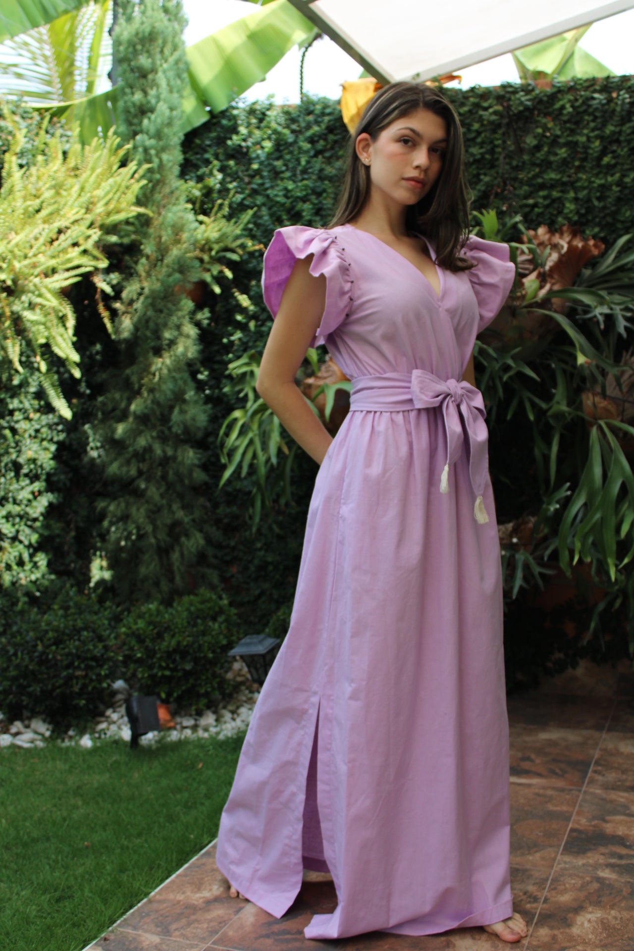 Vestido Romance Lila