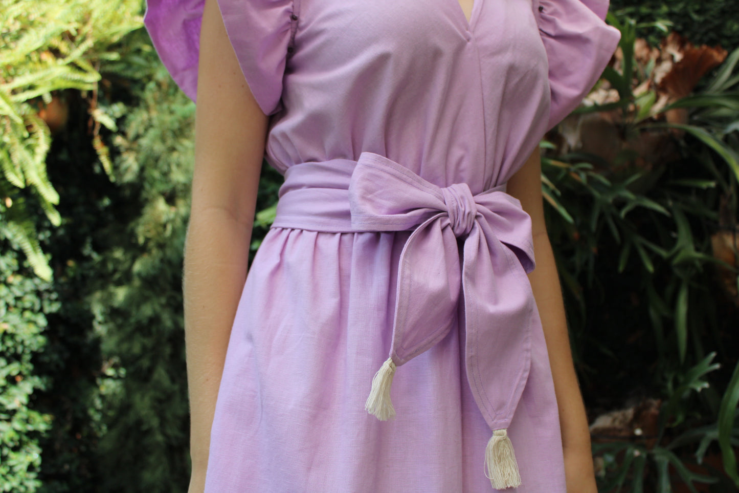 Vestido Romance Lila